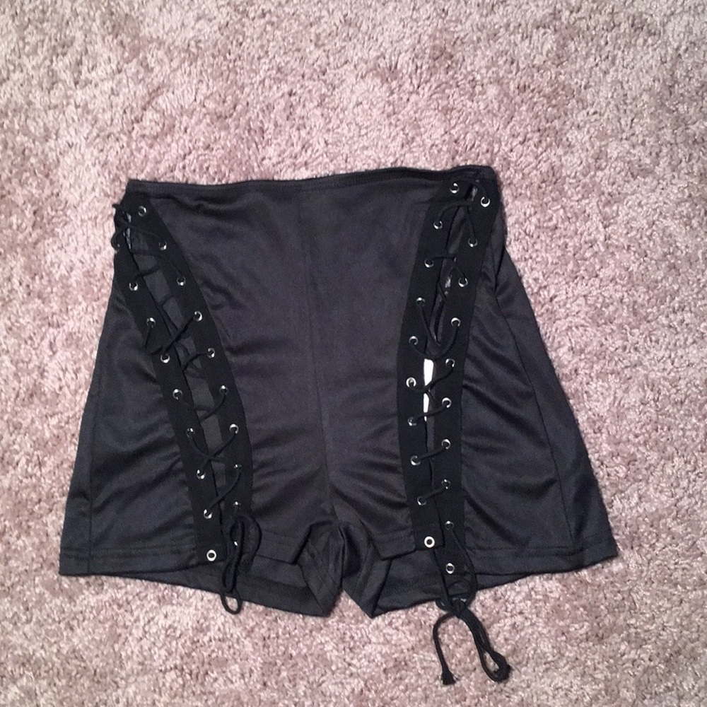 High waisted shorts